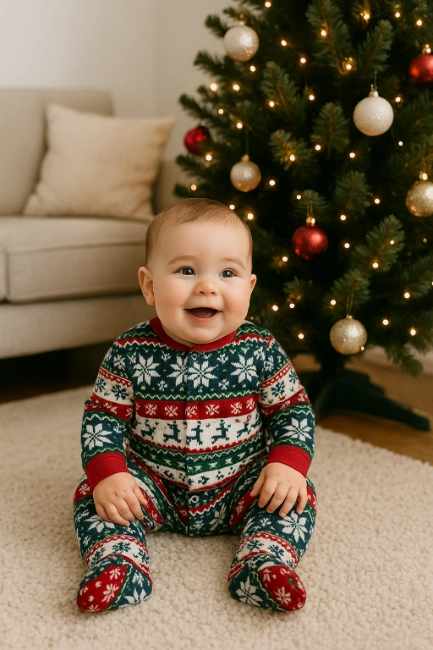 Baby Boy Christmas Outfit