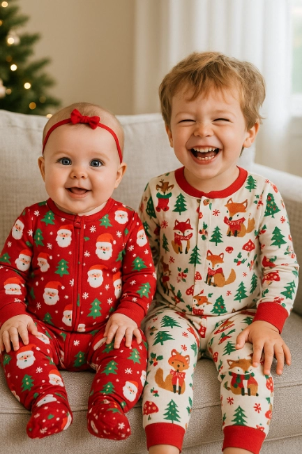 baby girl christmas pajamas