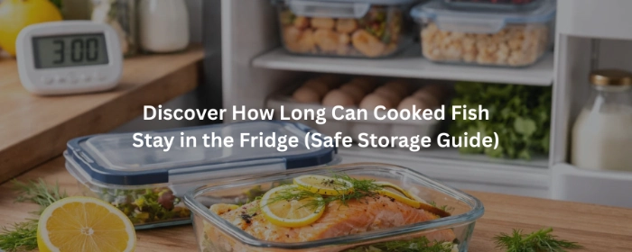 Learn how long cooked fish stays fresh in the fridge safely today.