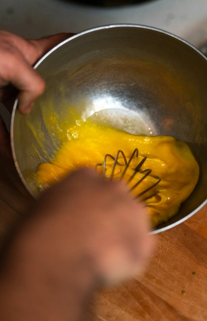 Homemade mayonaise