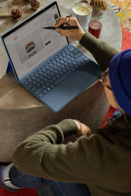 Starting a business on laptop