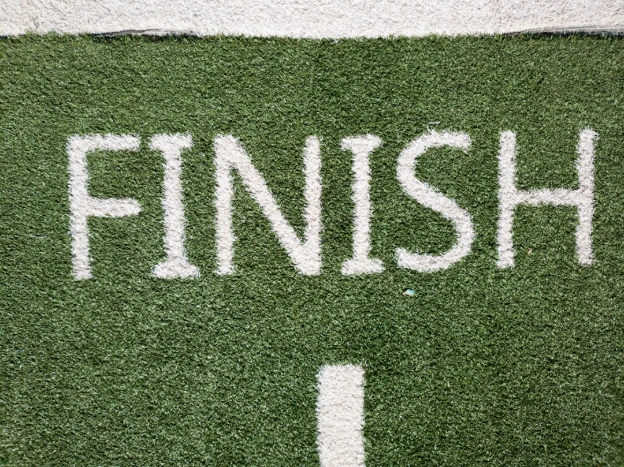 Finish on a field