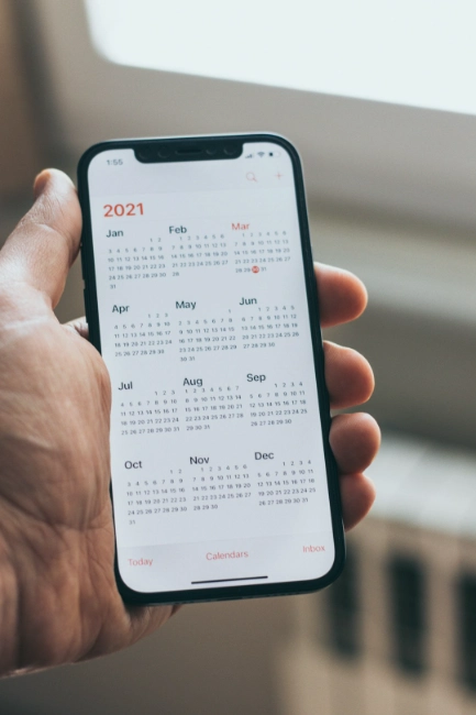 Phone calendar