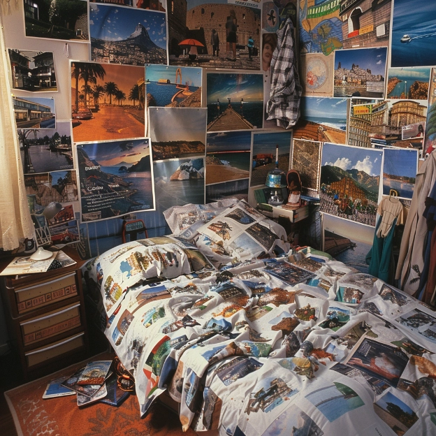 au pair bedroom for travel