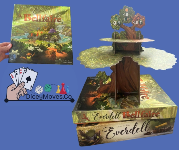 everdell bellfaire boxes and evertree