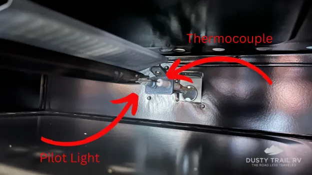 Furrion RV Oven Pilot Light Tube and Thermocouple