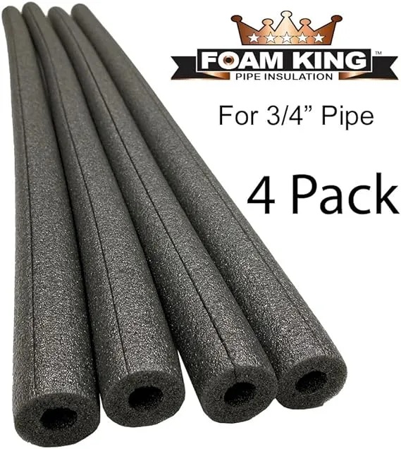 Foam king insulating foam pipe covers