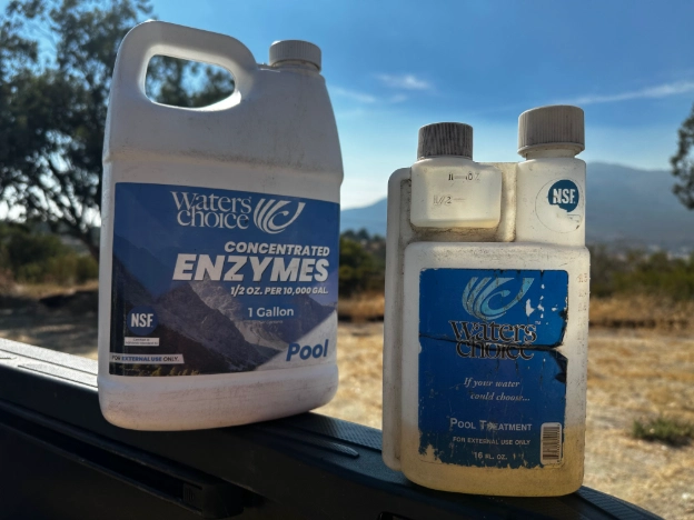 enzymes for swimming pool care