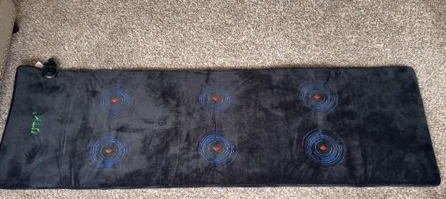 UTK PEMF infrared healing mat with visible PEMF coil zones for full body therapy