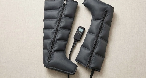 Compression boots for edema comparison showing multi chamber design and adjustable settings.