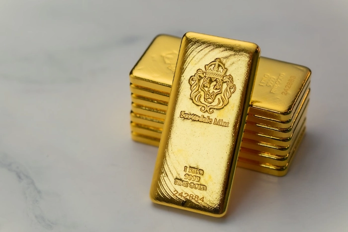 Gold bullion bars