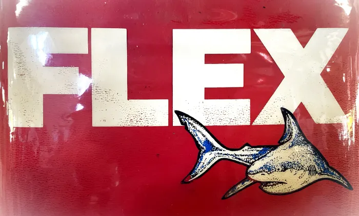 Flex Fitness Systems Shark Logo