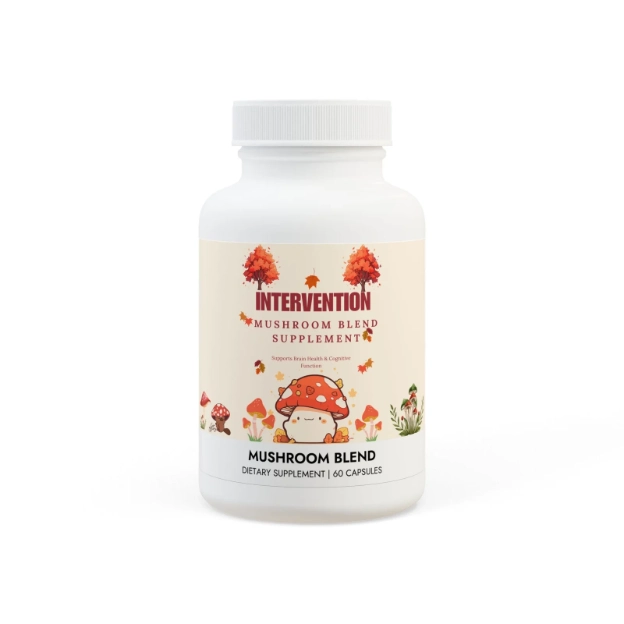 Intervention Mushroom Blend Supplement