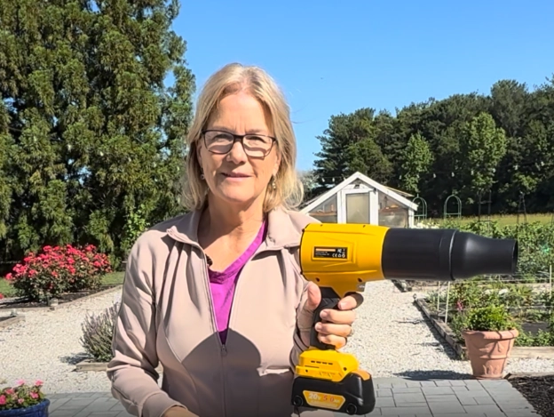 Hand held leaf blower