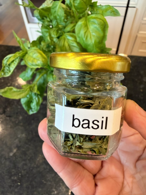 dried basil