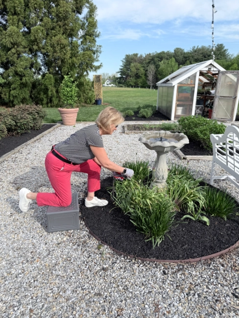 light weight garden stool