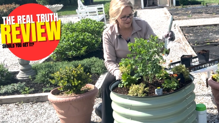 VEGO rolling patio planter