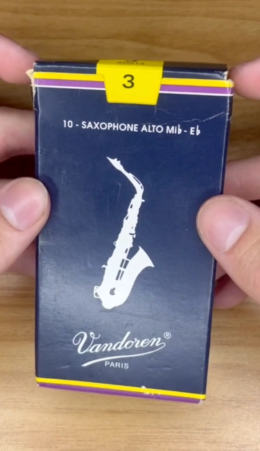 Vandoren Alto Sax 3 Reeds