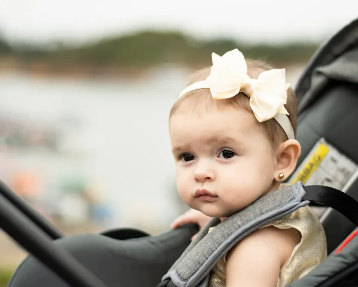 baby in the car