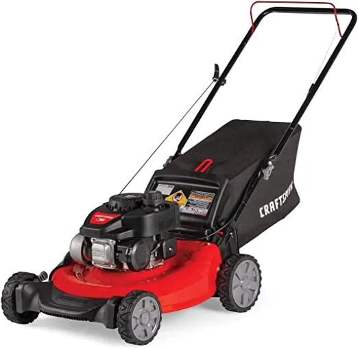 Craftsman M105 140cc 21-Inch 3-in-1 Gas Powered Push Lawn Mower with Bagger