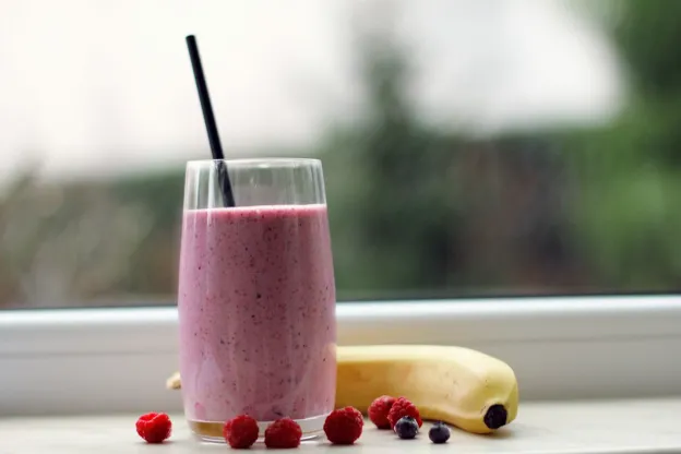 berry banana smoothie