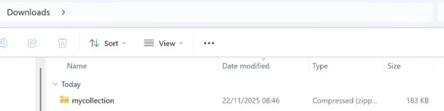 Flaticon Review screenshot showing the downloaded icon collection ZIP file in the Windows Downloads folder.