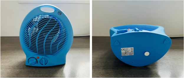 Under-desk heater used in my home office to keep warm while working from home without heating the whole house.