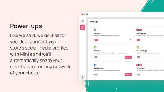 Minta Automated Social Videos - Automated Videos & Images Created & Posted  For You! | Shopify App Store