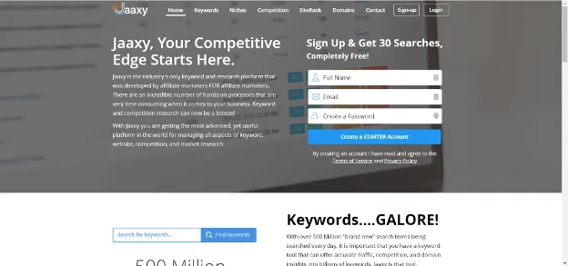 Introducing Jaaxy: Your Ally in Finding Niche Keywords
