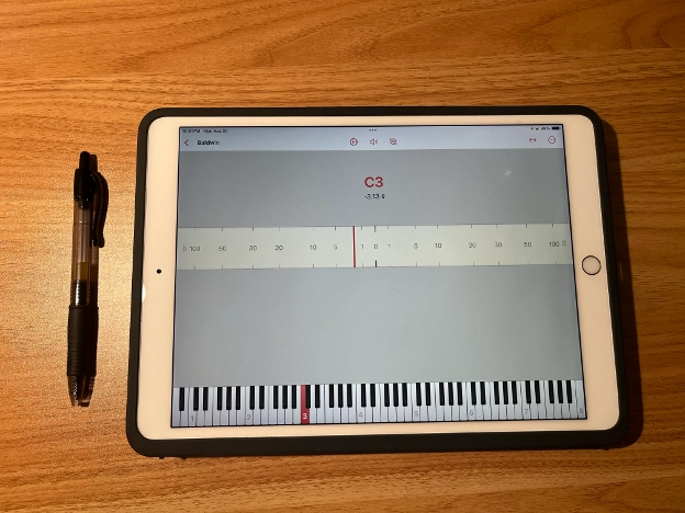 Tuning your Piano with an iPad