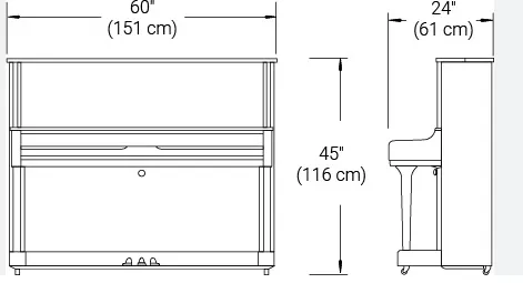 Cât de înalt este un pian vertical: tipuriCât de înalt este un pian vertical: tipuri  