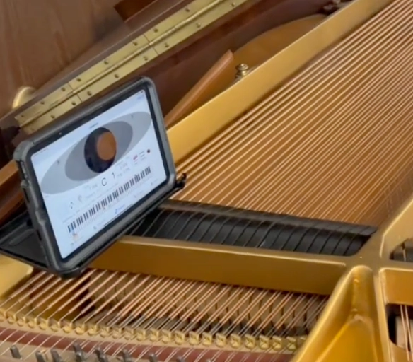iPad Piano Tuning