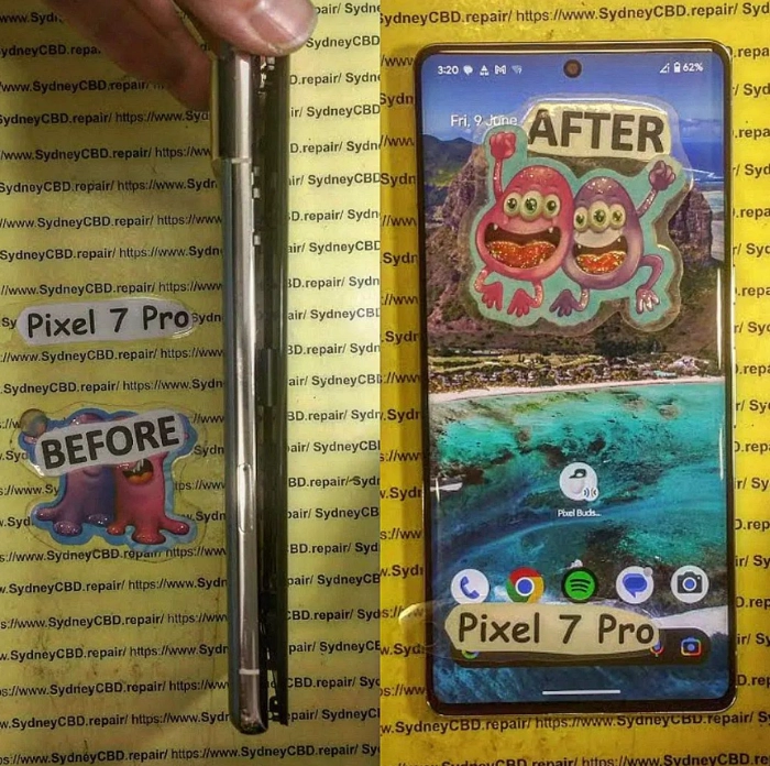 How long does it take to fix a Google Pixel screen?