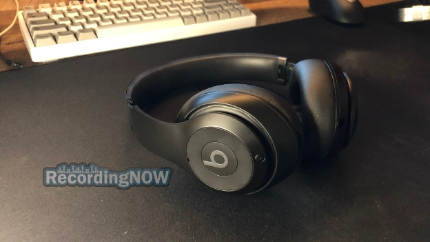 Beats Studio Pro wireless headphones on desk