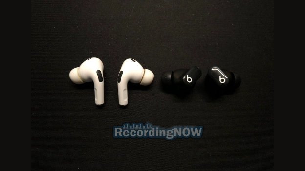 Apple AirPods Pro 2 vs Beats Studio Buds wireless earbuds side by side