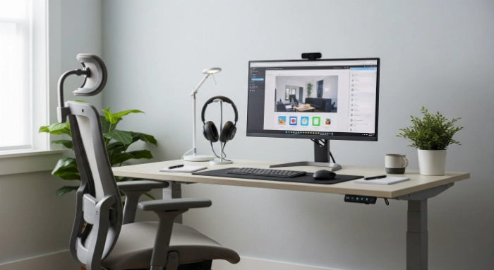 Best home office setup for work and study