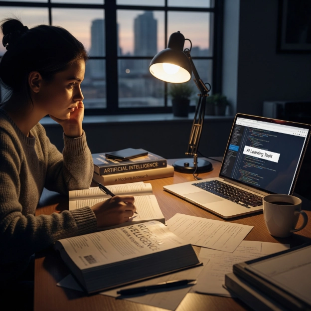 AI tutor learning independently