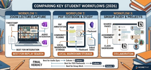 Best Notetaking app workflows