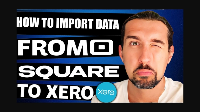How to import data from Square to Xero step guide