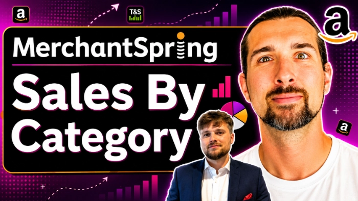  See Which Product Categories Perform Best For You On Amazon - MerchantSpring Sales by Category Tool