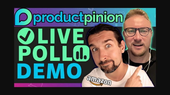 ProductPinion live poll demo and tutorial