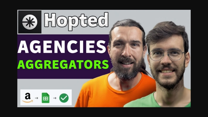 Hopted for Amazon agencies and aggregators.