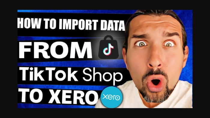 How to import TikTok Shop sales data into Xero step by step guide