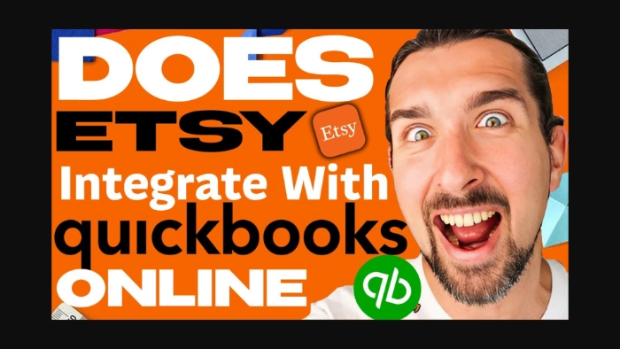 Man explains how Etsy integrates with QuickBooks Online for sellers