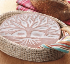 Bread warmers and baskets are the perfect healthy gifts for mom is she likes to bake.