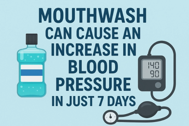 Mouthwash can impact blood pressure, showing the importance of organic mouthwash, natural care products & holistic oral care.