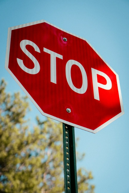 stop sign