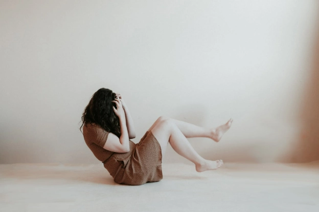 frustrated woman