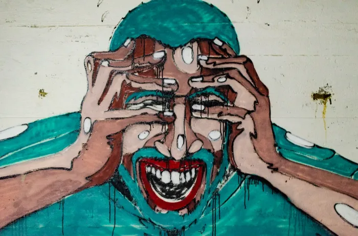 stressed out person